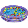 Детский надувной бассейн BESTWAY ГАЛАКТИКА 102х25см, с мячами и игрушками, 101л от 2 лет 52466 BW